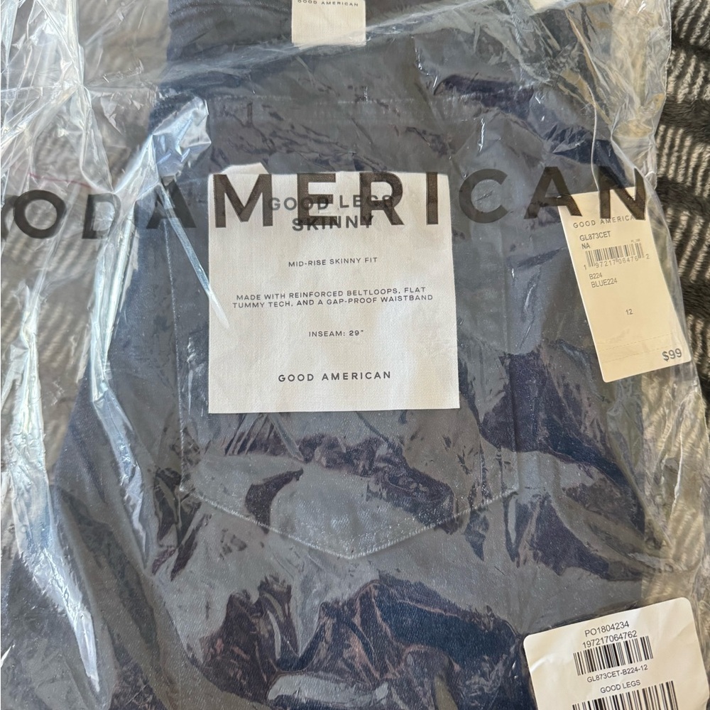Good American Dark Blue Skinny Jeans
